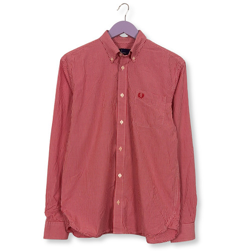 Camicia fred perry rossa - perry, e