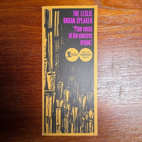 Vintage leslie speakers - leslie,