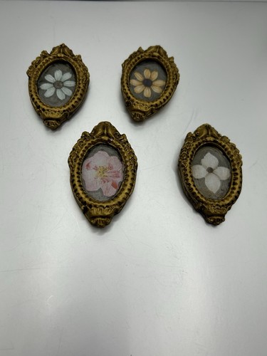 Cornici mini argilla oro