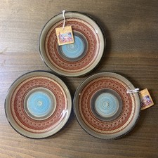 Piatti in vetro dipinti a mano