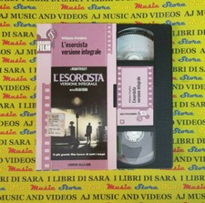 film VHS cartonata L'ESORCISTA VERSIONE INTEGRALE 2000 (F36) no dvd 5*
