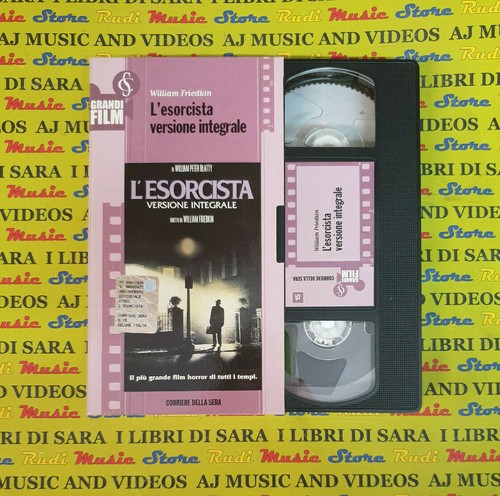 Film vhs cartonata - cartonata, l'esorcista