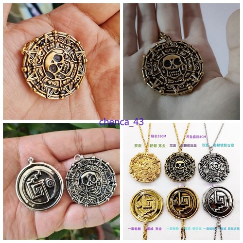 Collana teschio moneta - collana,