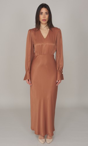 Abito lungo twinset con polso - lungo,