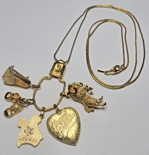 Collana porta charm vintage