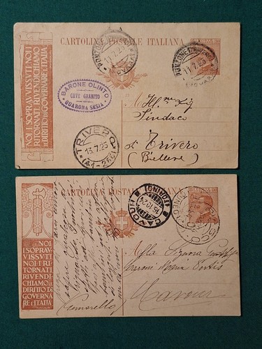 Regno italia cartoline - d'italia,