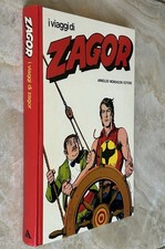 ZAGOR CARTONATO ROSSO MONDADORI 1981 ODISSEA AMERICANA I VIAGGI DI ZAGOR OTTIMO!