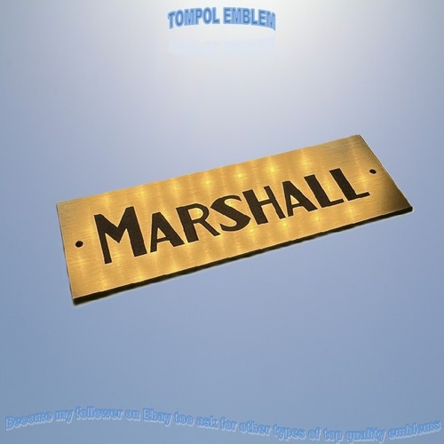 Marshall emblema badge - marshall,