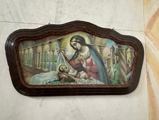 Antico quadro immagine sacra