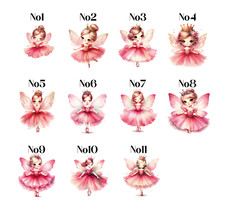 Topper torta faita ballerina acrilico | topper cupcake personalizzato buon compleanno