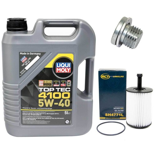 Kit olio motore 5 - w-40, litri