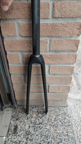 Forcella carbonio pista - in,