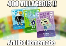Carte Amiibo CHOIX Villageois Animal Crossing Nintendo Switch [LIRE DESCRIPTION]