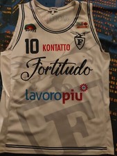 Maarty Leunen Fortitudo Bologna basket canotta merchandising ufficiale 18/19 tgS