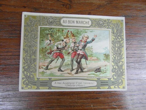 Chromos au bon marche - au,