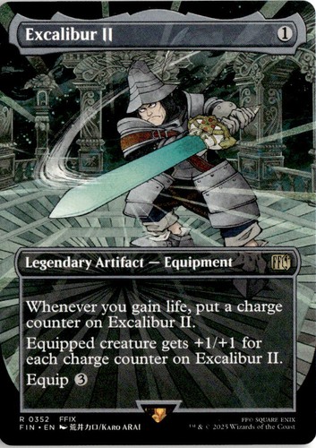 Excalibur final fantasy - ii,