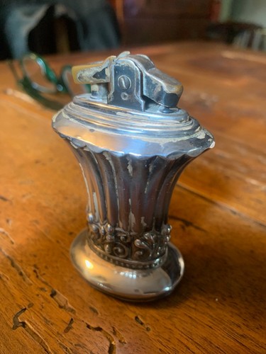 Accendino raro placc argento - placc.,