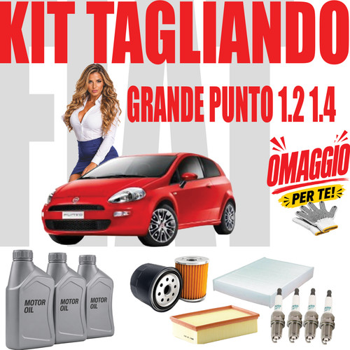Kit tagliando oem 4 - 4, candele