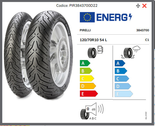 Gomme scooter piaggio ecc - ,