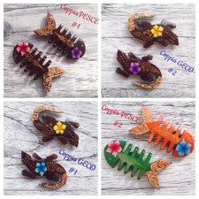 2 MAGNETI legno Stile HAWAII