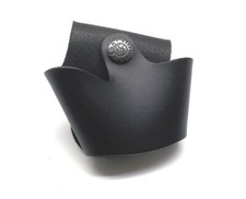 Porta manette aperto pelle