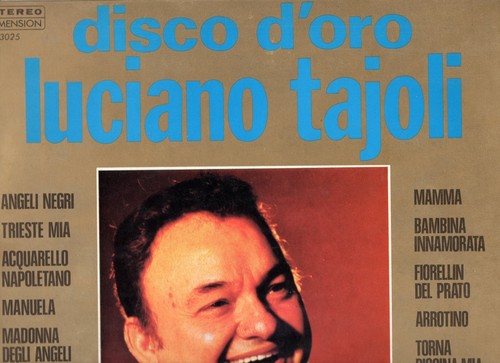 Luciano tajoli disco 33 - disco, lp