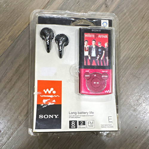 Sony walkman nwz e344 - e, series