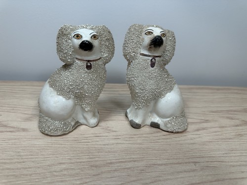 Antico staffordshire coppia - antico,