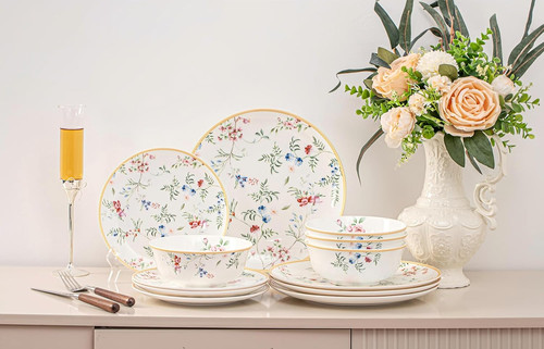 Elegante set stoviglie 12 - set, di