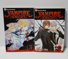 Lotto 2 Vampire Knight Manga Matsuri Hino Books Vol 2 e 3 Inglese