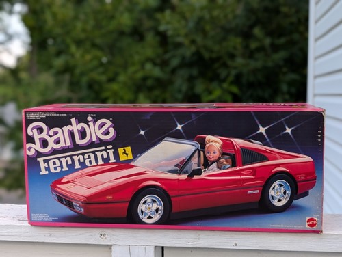 Mattel barbie ferrari 1987 - barbie,