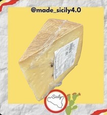 FORMAGGIO PECORINO STAGIONATO SICILIANO 1Kg Primo Sale stagionato Con Pepe Nero