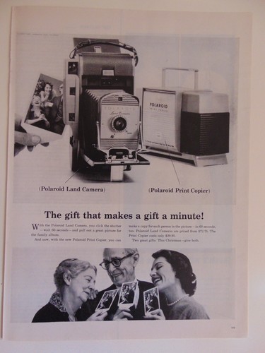 1958 polaroid macchina - 1958,