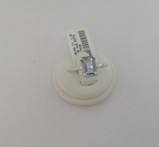 Anello donna in oro bianco con