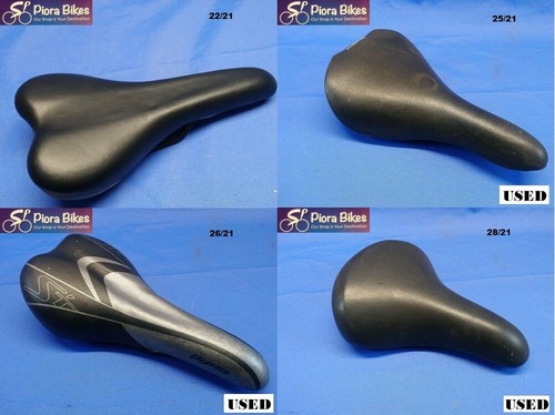 Sella bici mtb nera