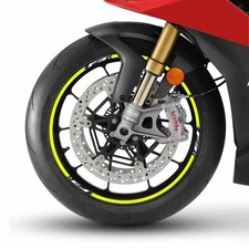 Adhesive strips for motorcycle