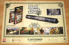 Grand Theft Auto V GTA 5 promo edizione speciale poster 59x84 cm xbox 360 PS3
