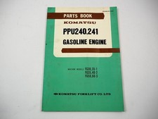 Motore benzina Komatsu PPU 240
