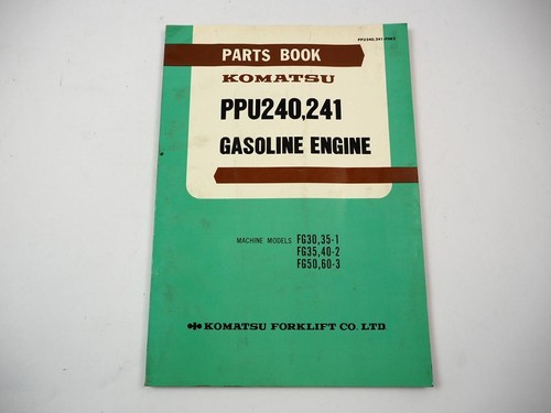 Motore benzina komatsu ppu 240 - komatsu,