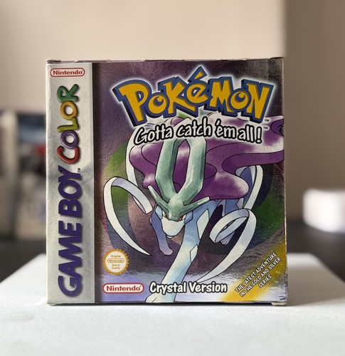 Pokemon crystal nintendo - vg,
