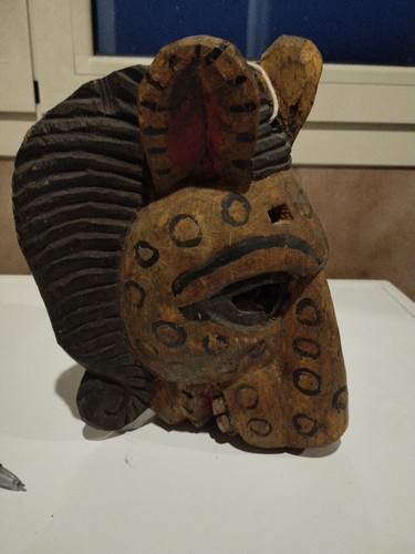 Maschera del giaguaro maya - maschera,