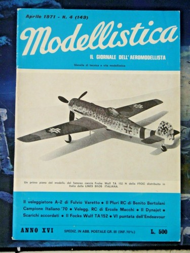 Modellista aprile 1971 - -, il