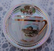 ESCLUSIVA RARA Tazza Da Caffè da collezione Anni 40 ORO/MADREPERLA Bavaria