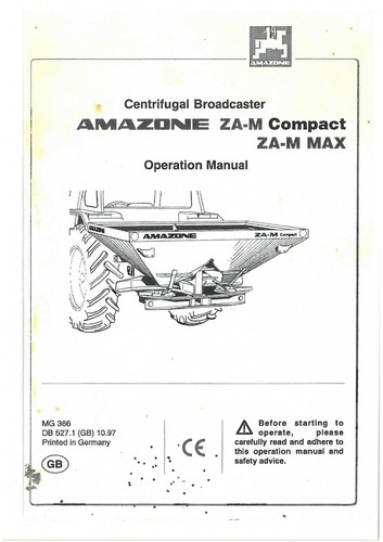 Amazone spandiconcime m - amazone,