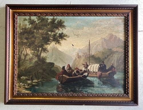Quadro dipinto olio - quadro,