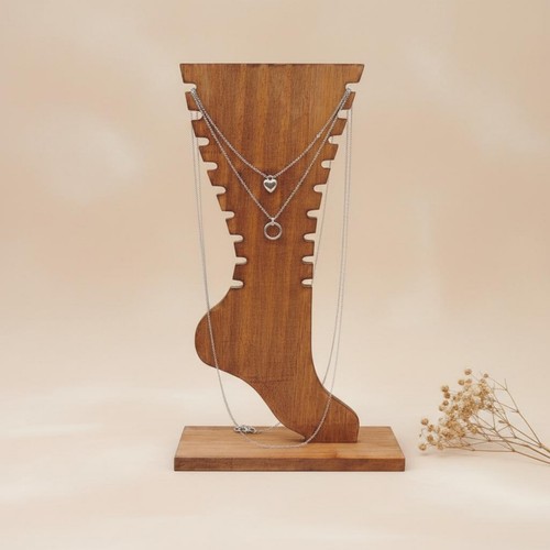 Portacollane legno - in,