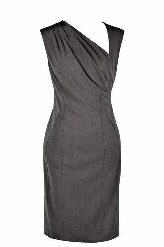 Pinko abito nero - , drappeggiato