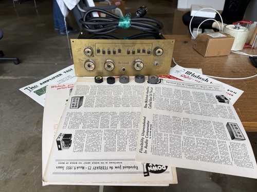 Preamplificatore valvolare