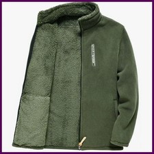 Capispalla uomo pile zip zip