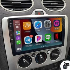 Per Ford Focus MK2 MK II 2004-2011 Android 15 autoradio carplay navigatore GPS + fotocamera